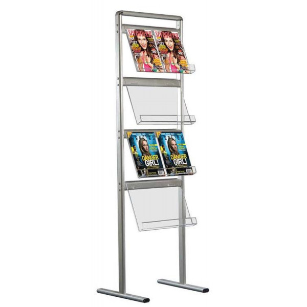 Стойка напольная для печатной продукции Brochure Sets на 8 шт./А4