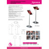 Стійка плитка для друкованої продукції Decorative Brochure Stand А4